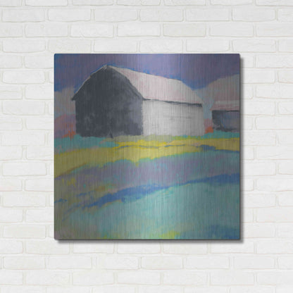 Luxe Metal Art 'Summer Day' by Mike Kelly, Metal Wall Art,36x36