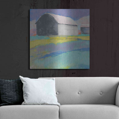 Luxe Metal Art 'Summer Day' by Mike Kelly, Metal Wall Art,36x36