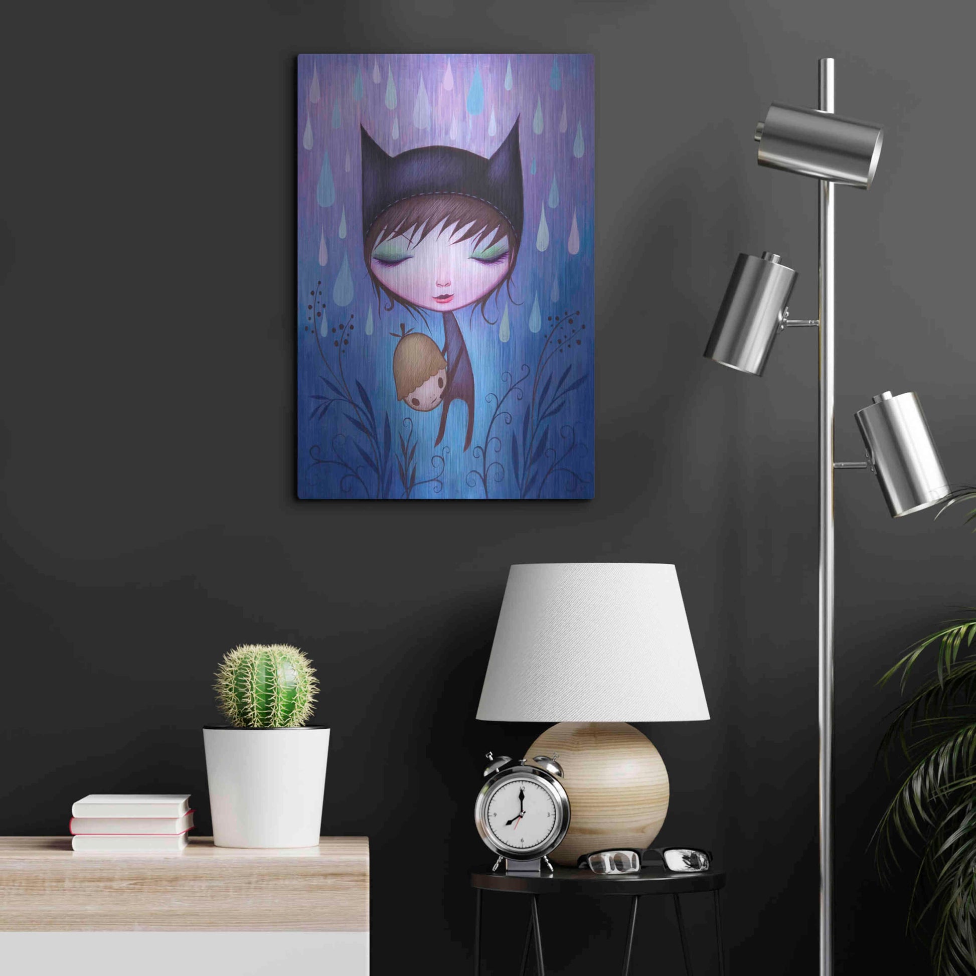 Luxe Metal Art 'Carry Me Forever' by Jeremiah Ketner, Metal Wall Art,16x24