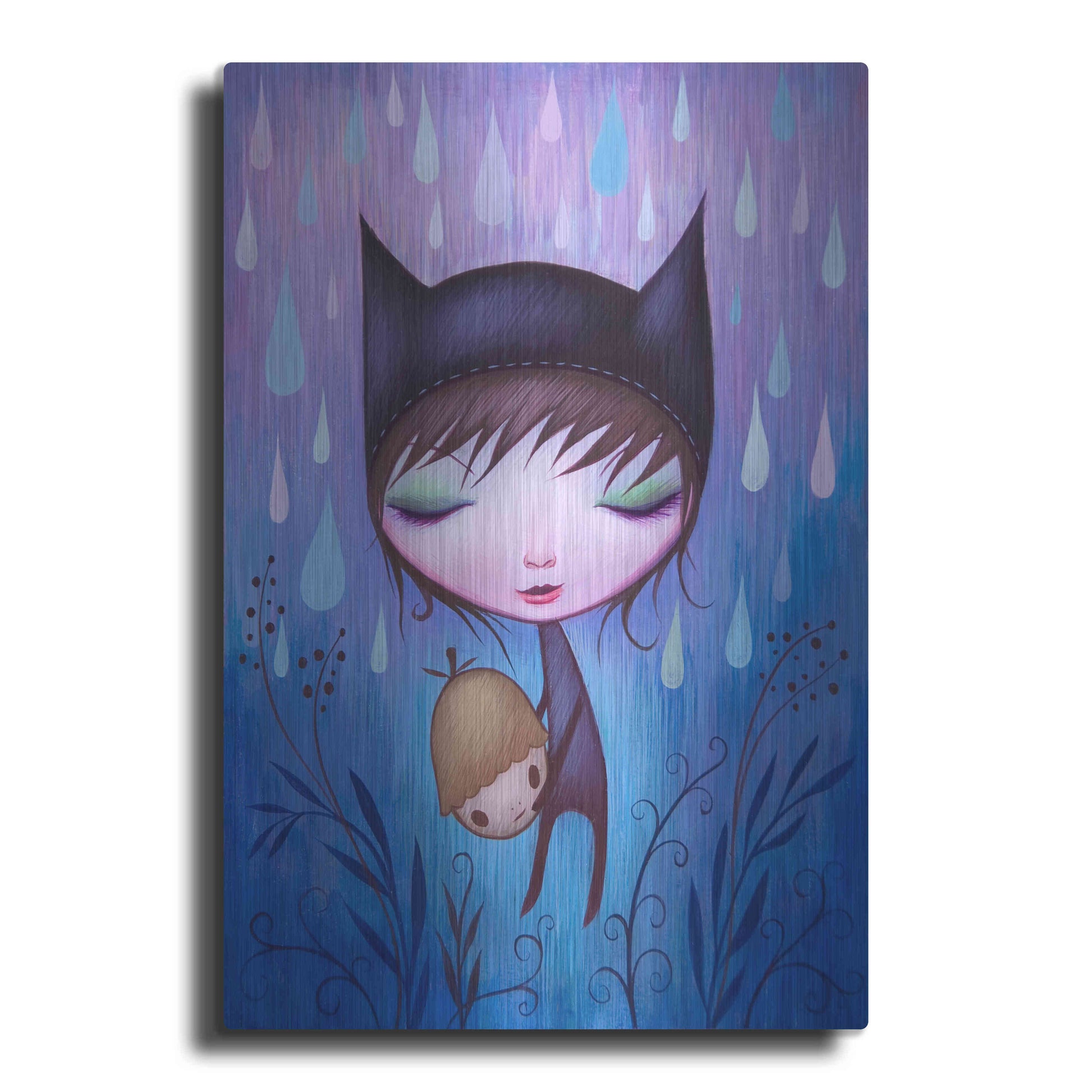 Luxe Metal Art 'Carry Me Forever' by Jeremiah Ketner, Metal Wall Art