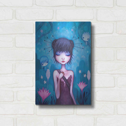 Luxe Metal Art 'On the Journey' by Jeremiah Ketner, Metal Wall Art,12x16