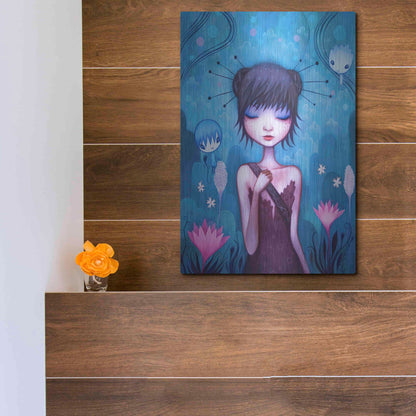 Luxe Metal Art 'On the Journey' by Jeremiah Ketner, Metal Wall Art,12x16