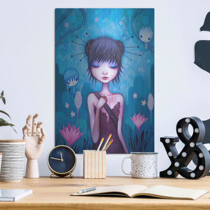Luxe Metal Art 'On the Journey' by Jeremiah Ketner, Metal Wall Art,12x16