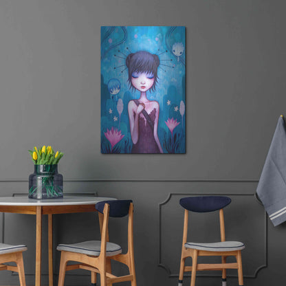 Luxe Metal Art 'On the Journey' by Jeremiah Ketner, Metal Wall Art,24x36