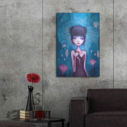 Luxe Metal Art 'On the Journey' by Jeremiah Ketner, Metal Wall Art,24x36