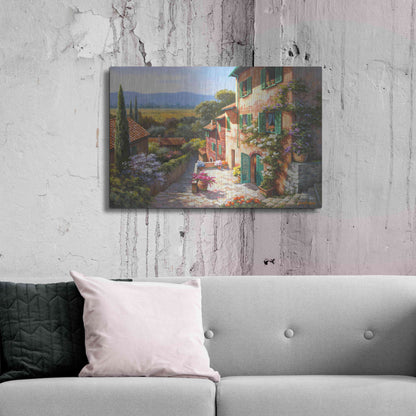 Luxe Metal Art 'Spring in the Valley' by Sung Kim, Metal Wall Art,36x24