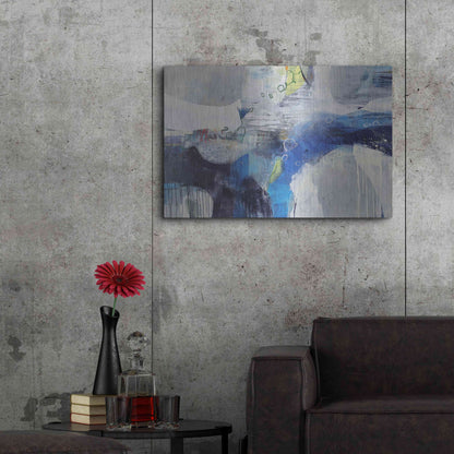 Luxe Metal Art 'Abundance' by Andrew Kinmont, Metal Wall Art,36x24