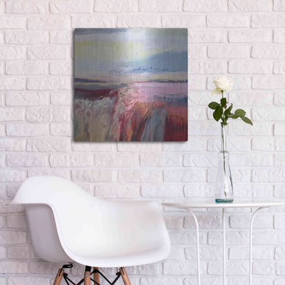 Luxe Metal Art 'Autumn Dreaming' by Andrew Kinmont, Metal Wall Art,24x24