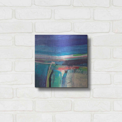 Luxe Metal Art 'Flying Low No. 3' by Andrew Kinmont, Metal Wall Art,12x12