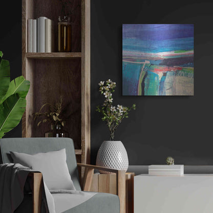 Luxe Metal Art 'Flying Low No. 3' by Andrew Kinmont, Metal Wall Art,24x24