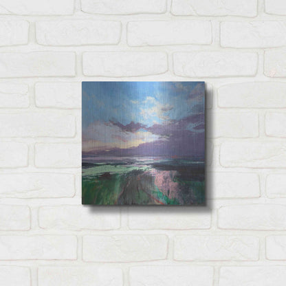 Luxe Metal Art 'The Beauty Of The Morning' by Andrew Kinmont, Metal Wall Art,12x12