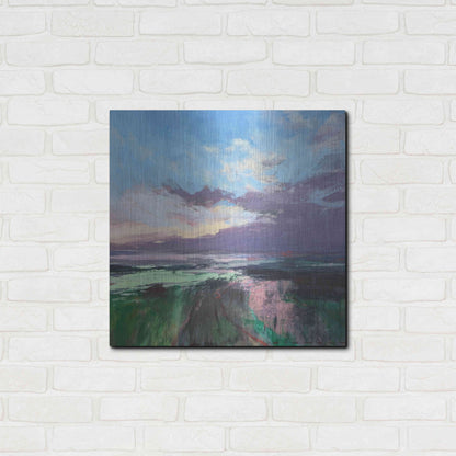 Luxe Metal Art 'The Beauty Of The Morning' by Andrew Kinmont, Metal Wall Art,24x24