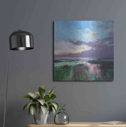 Luxe Metal Art 'The Beauty Of The Morning' by Andrew Kinmont, Metal Wall Art,24x24