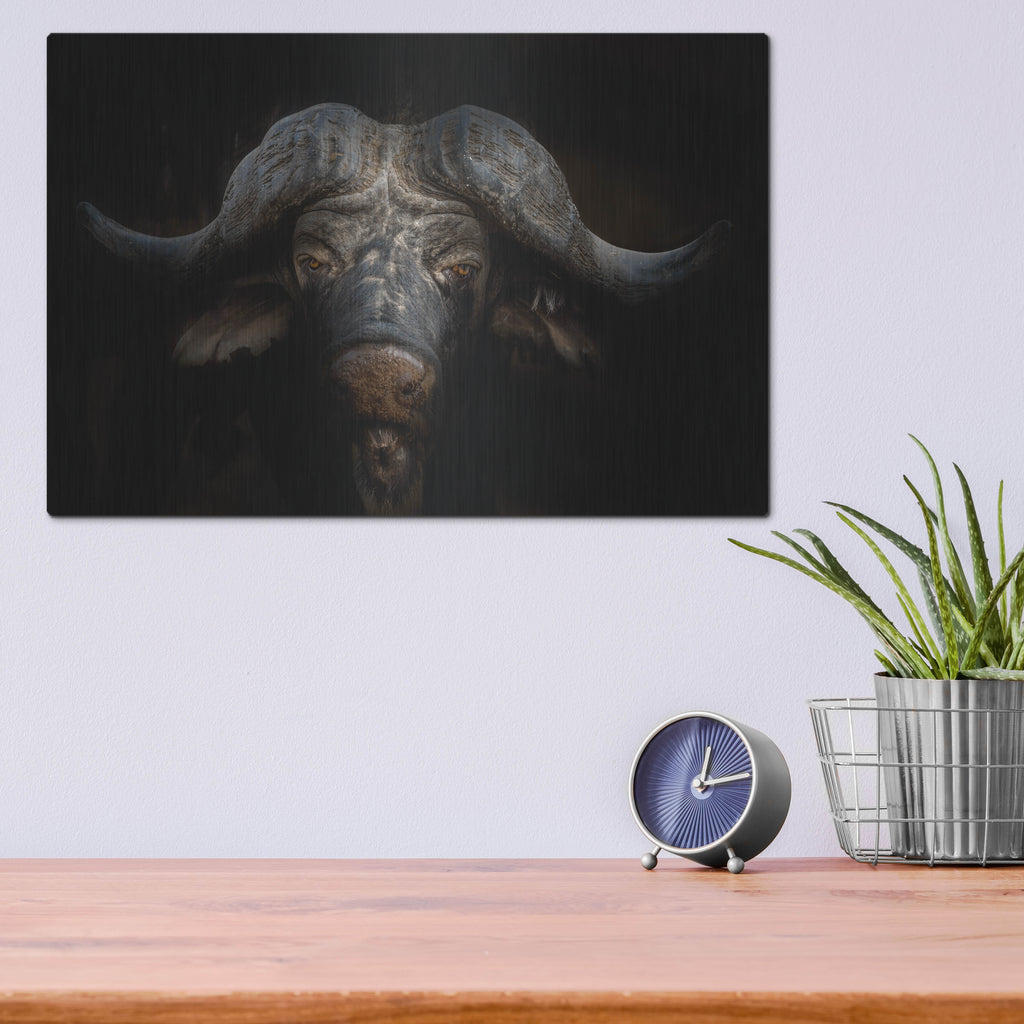 Luxe Metal Art 'Knowledge' by Luxe Portfolio, Metal Wall Art,16x12