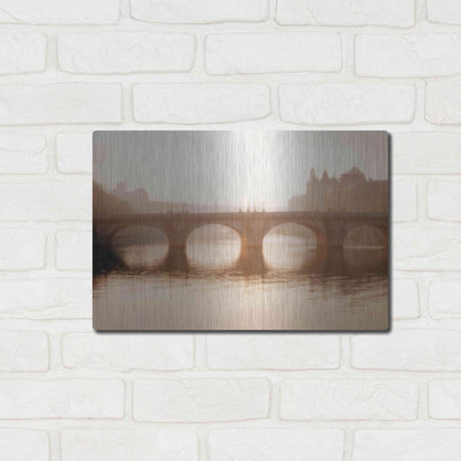 Luxe Metal Art 'Pont Neuf Paris' by Alan Klug, Metal Wall Art,16x12