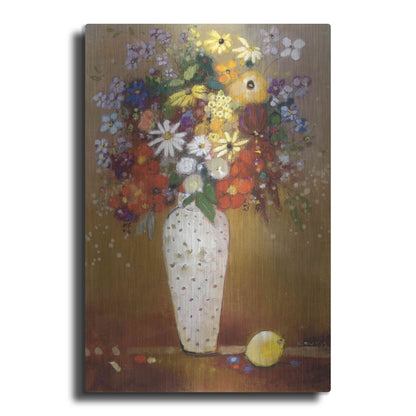 Luxe Metal Art 'After Redon' by Aleah Koury, Metal Wall Art