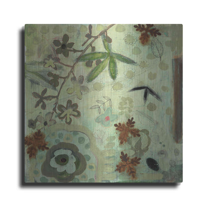 Luxe Metal Art 'Floral Fantasies 3' by Aleah Koury, Metal Wall Art