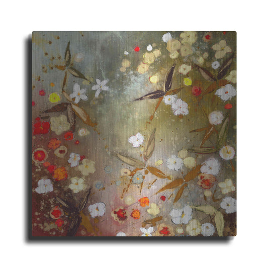 Luxe Metal Art 'Gardens in the Mist XIII' by Aleah Koury, Metal Wall Art