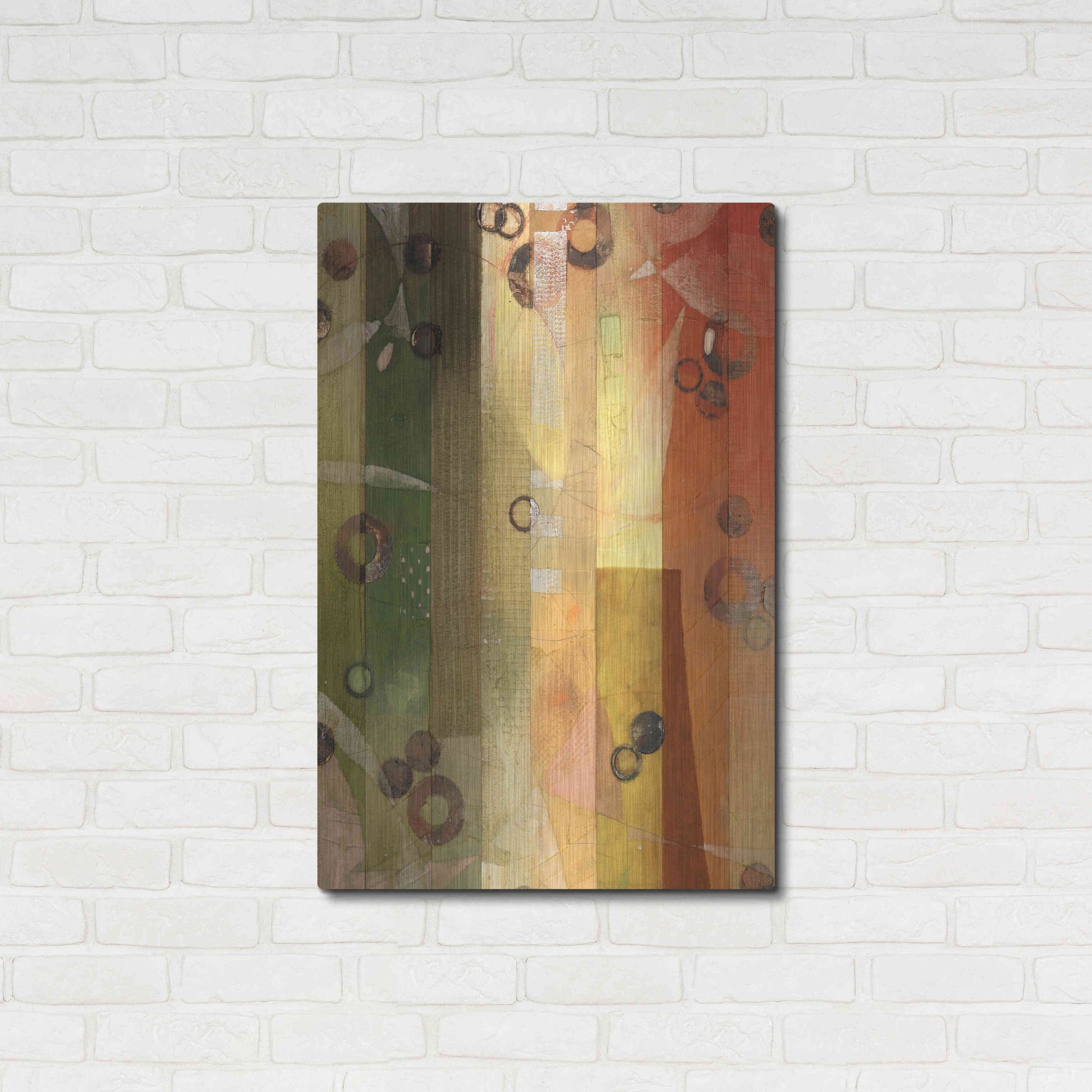 Luxe Metal Art 'Of This World No. 10' by Aleah Koury, Metal Wall Art,24x36