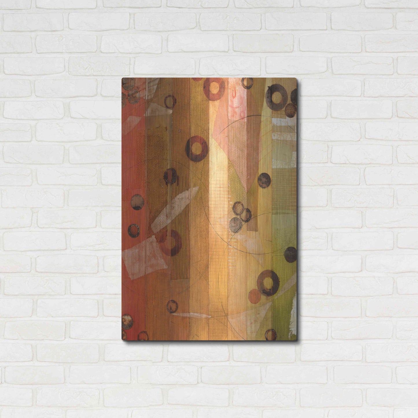 Luxe Metal Art 'Of This World No. 11' by Aleah Koury, Metal Wall Art,24x36