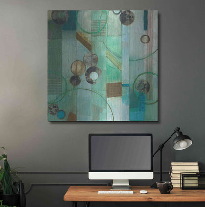 Luxe Metal Art 'Of This World No. 17' by Aleah Koury, Metal Wall Art,36x36