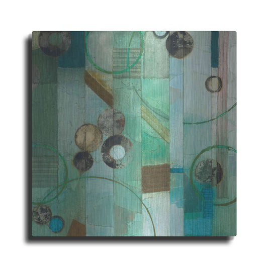 Luxe Metal Art 'Of This World No. 17' by Aleah Koury, Metal Wall Art