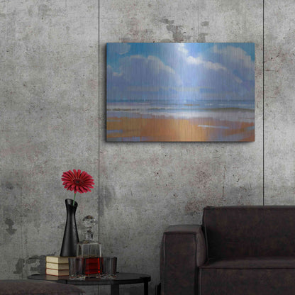 Luxe Metal Art 'Playa 15' by Alex Hook Krioutchkov, Metal Wall Art,36x24