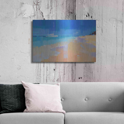 Luxe Metal Art 'Sound of Paradise' by Alex Hook Krioutchkov, Metal Wall Art,36x24