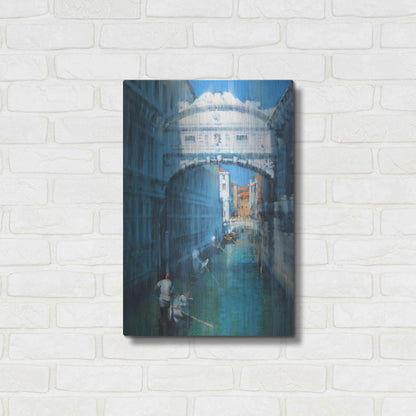 Luxe Metal Art 'Venice II' by Alex Hook Krioutchkov, Metal Wall Art,16x24