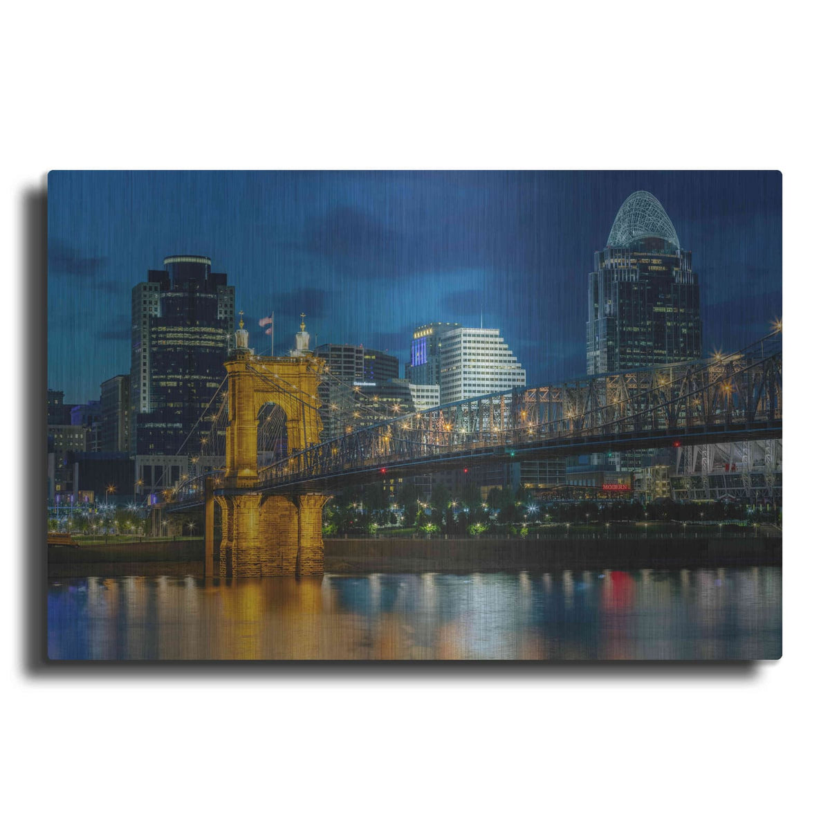 'Cincinnati' by Luxe Portfolio – Metal Wall Art