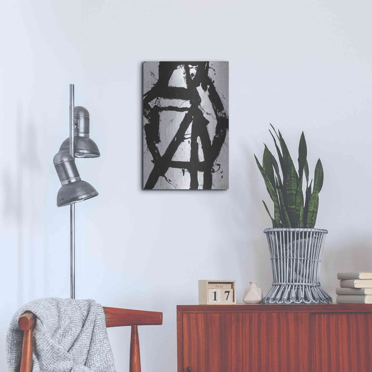 'Ace of Spades I' by Erin Ashley – Metal Wall Art, 16x24 room view