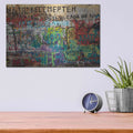 'Russian Abstract - 2' by Luxe Portfolio – Metal Wall Art, 16x12 room view