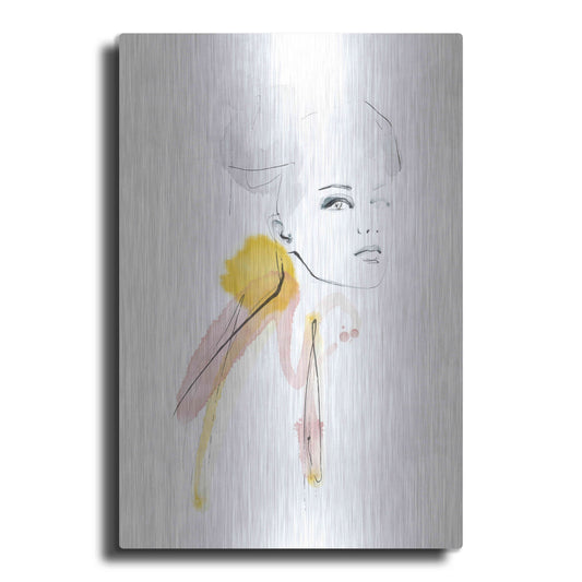 Luxe Metal Art 'I Am' by Lotta Larsdotter, Metal Wall Art