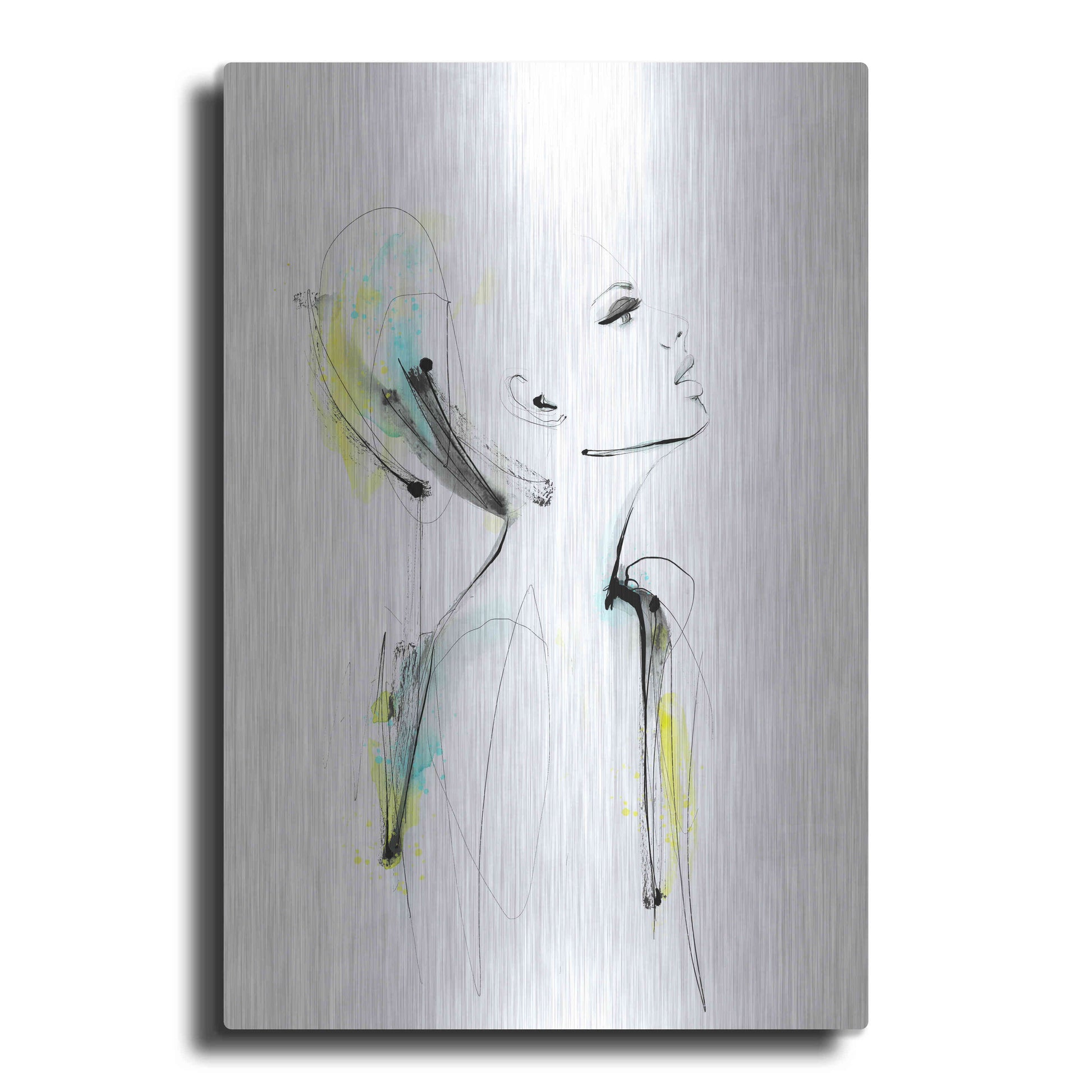 Luxe Metal Art 'Lovisa' by Lotta Larsdotter, Metal Wall Art