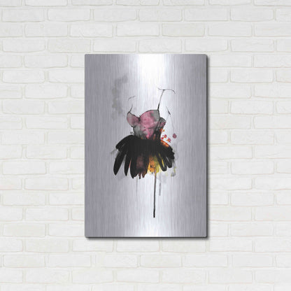 Luxe Metal Art 'The Dress' by Lotta Larsdotter, Metal Wall Art,24x36