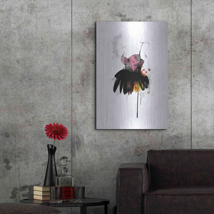 Luxe Metal Art 'The Dress' by Lotta Larsdotter, Metal Wall Art,24x36