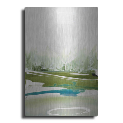 Luxe Metal Art 'Limpid' by Tara Leaver, Metal Wall Art