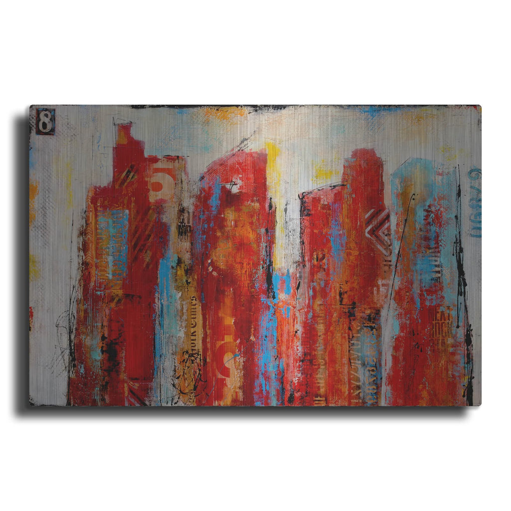 'District 8' by Erin Ashley – Metal Wall Art