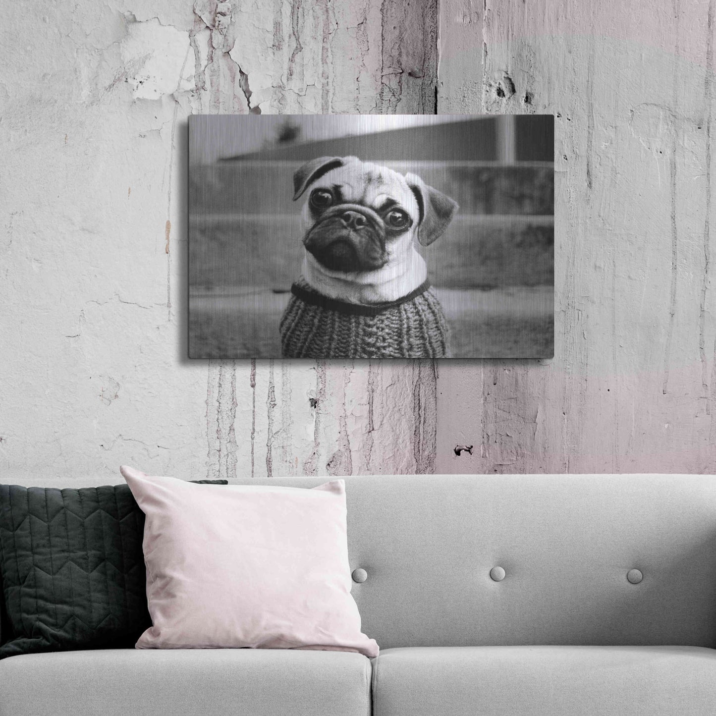 Luxe Metal Art 'Cleo' by Kim Levin, Metal Wall Art,36x24