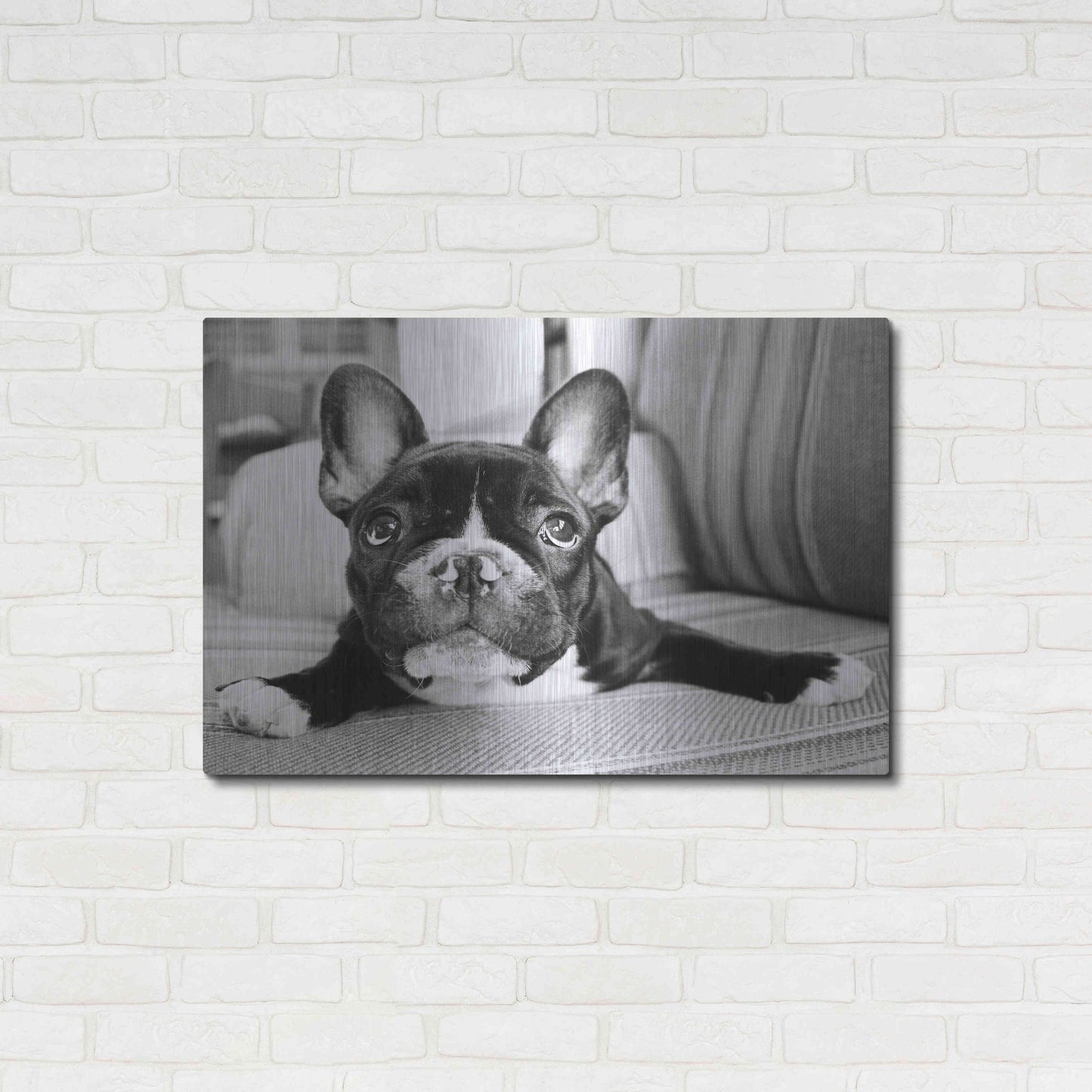 Luxe Metal Art 'Hugo' by Kim Levin, Metal Wall Art,36x24