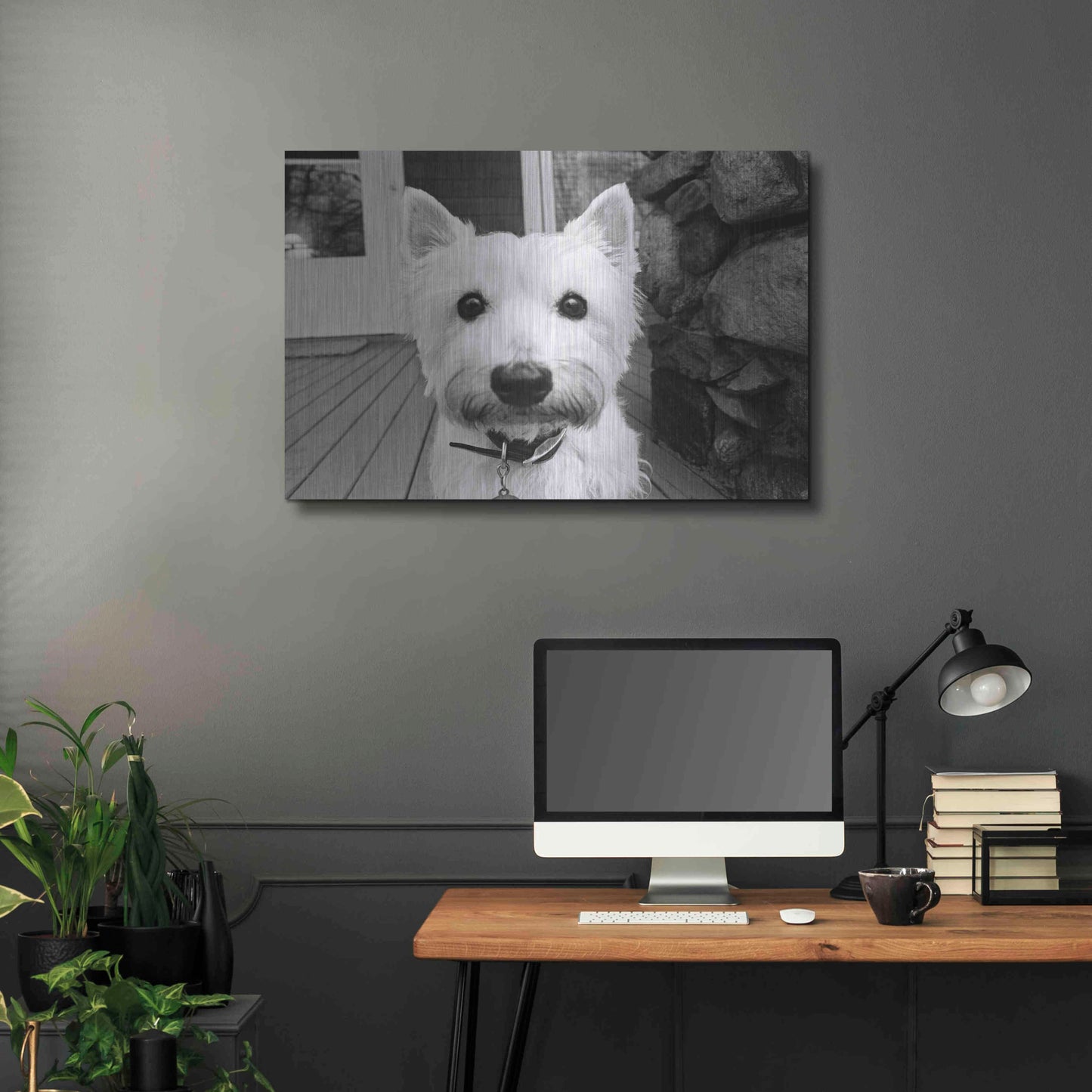 Luxe Metal Art 'Rosie' by Kim Levin, Metal Wall Art,36x24