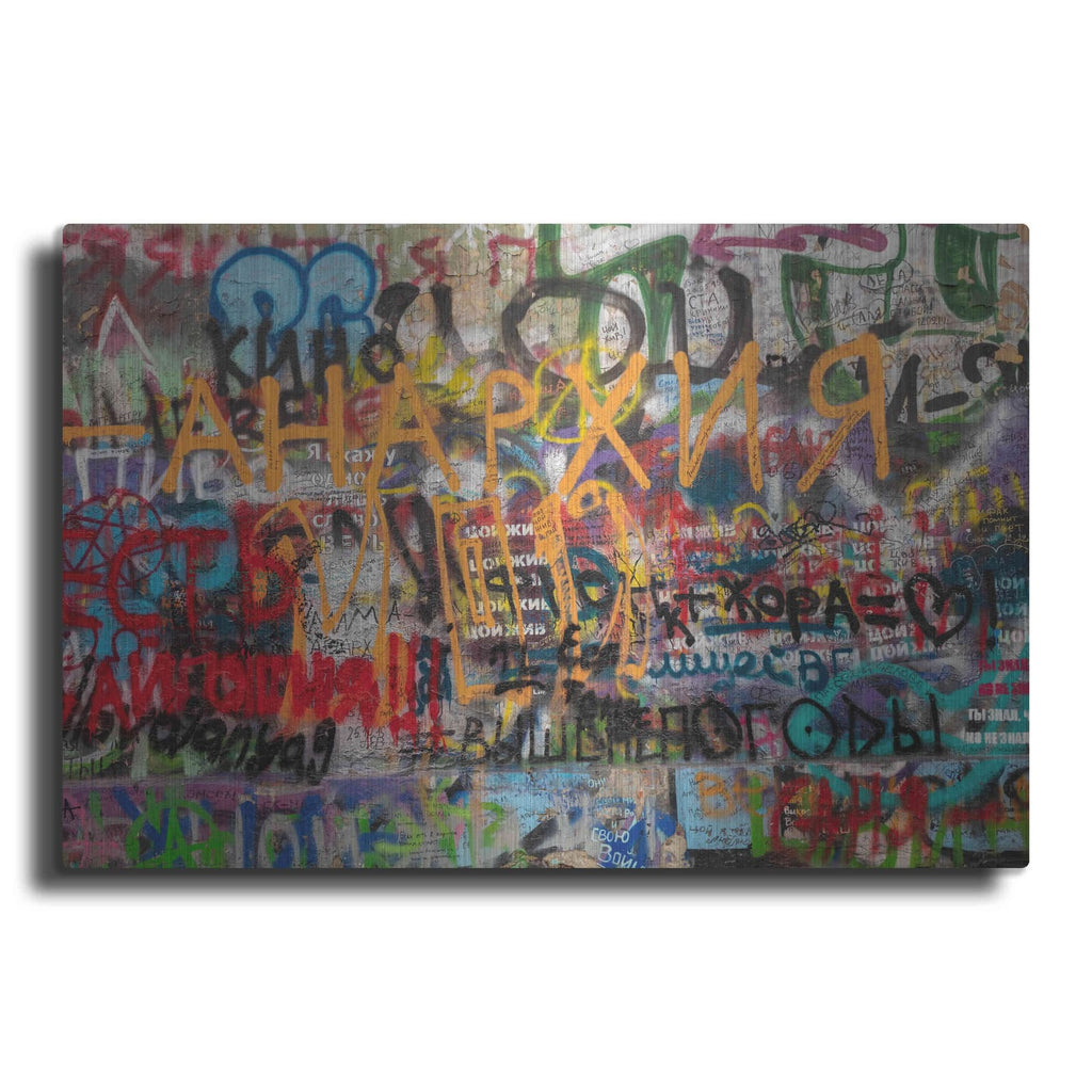 'Russian Abstract - Anarchy' by Luxe Portfolio – Metal Wall Art
