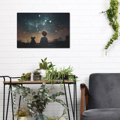 Luxe Metal Art 'Dreaming Big' by Luxe Portfolio, Metal Wall Art,16x12