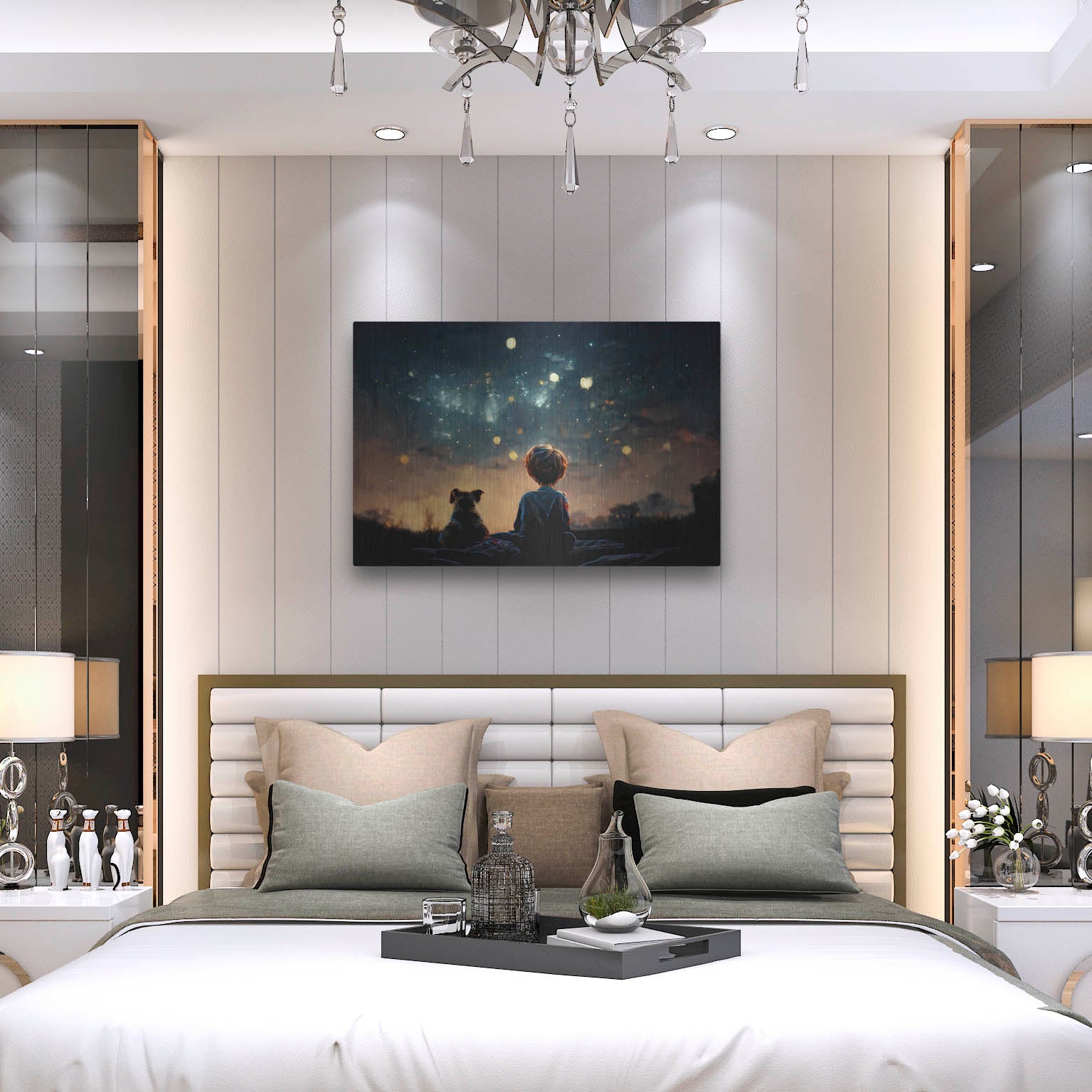 Luxe Metal Art 'Dreaming Big' by Luxe Portfolio, Metal Wall Art,36x24