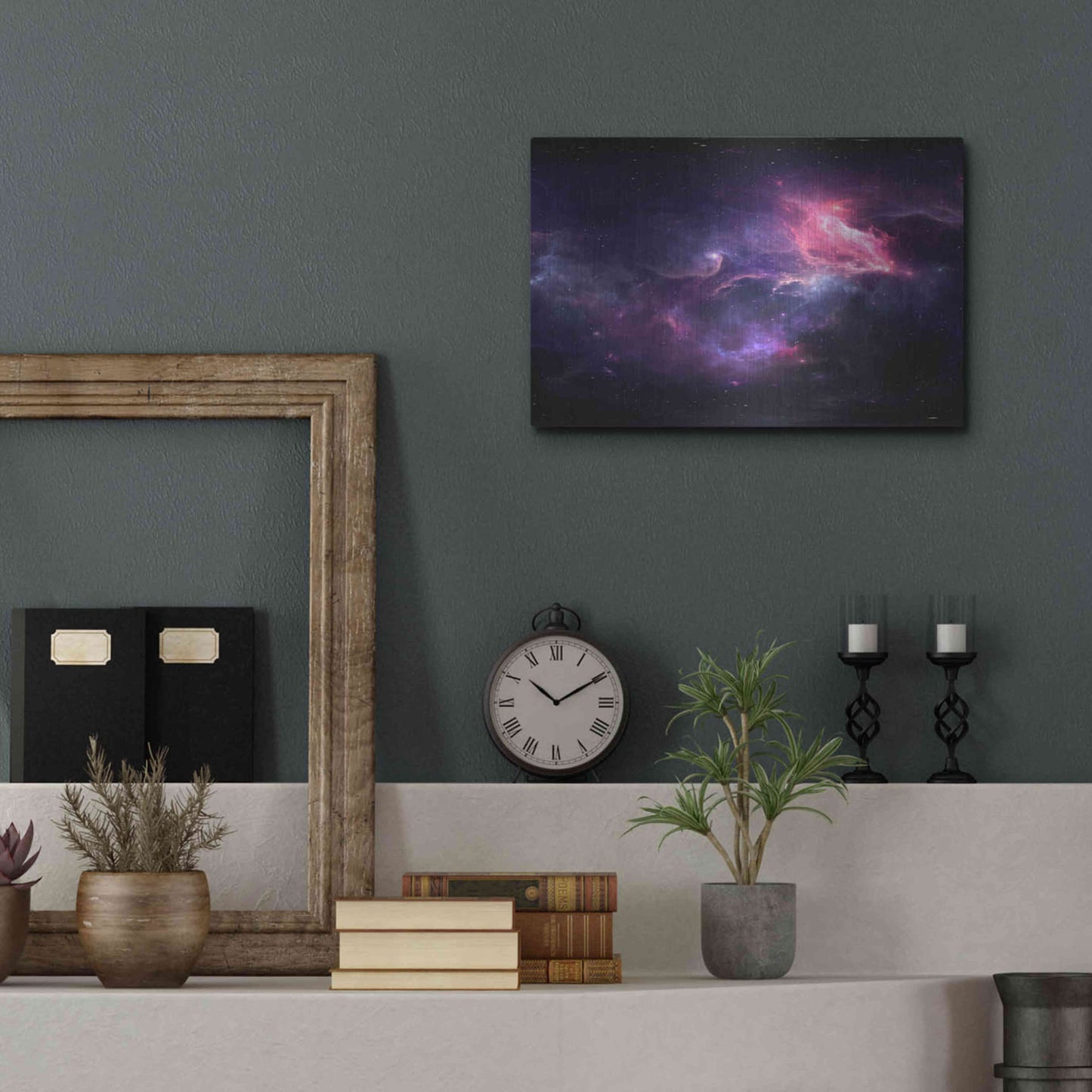 Luxe Metal Art 'Sublime Space Crop' by Luxe Portfolio, Metal Wall Art,16x12