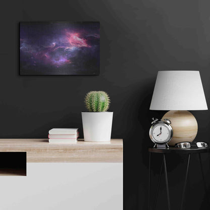 Luxe Metal Art 'Sublime Space Crop' by Luxe Portfolio, Metal Wall Art,24x16