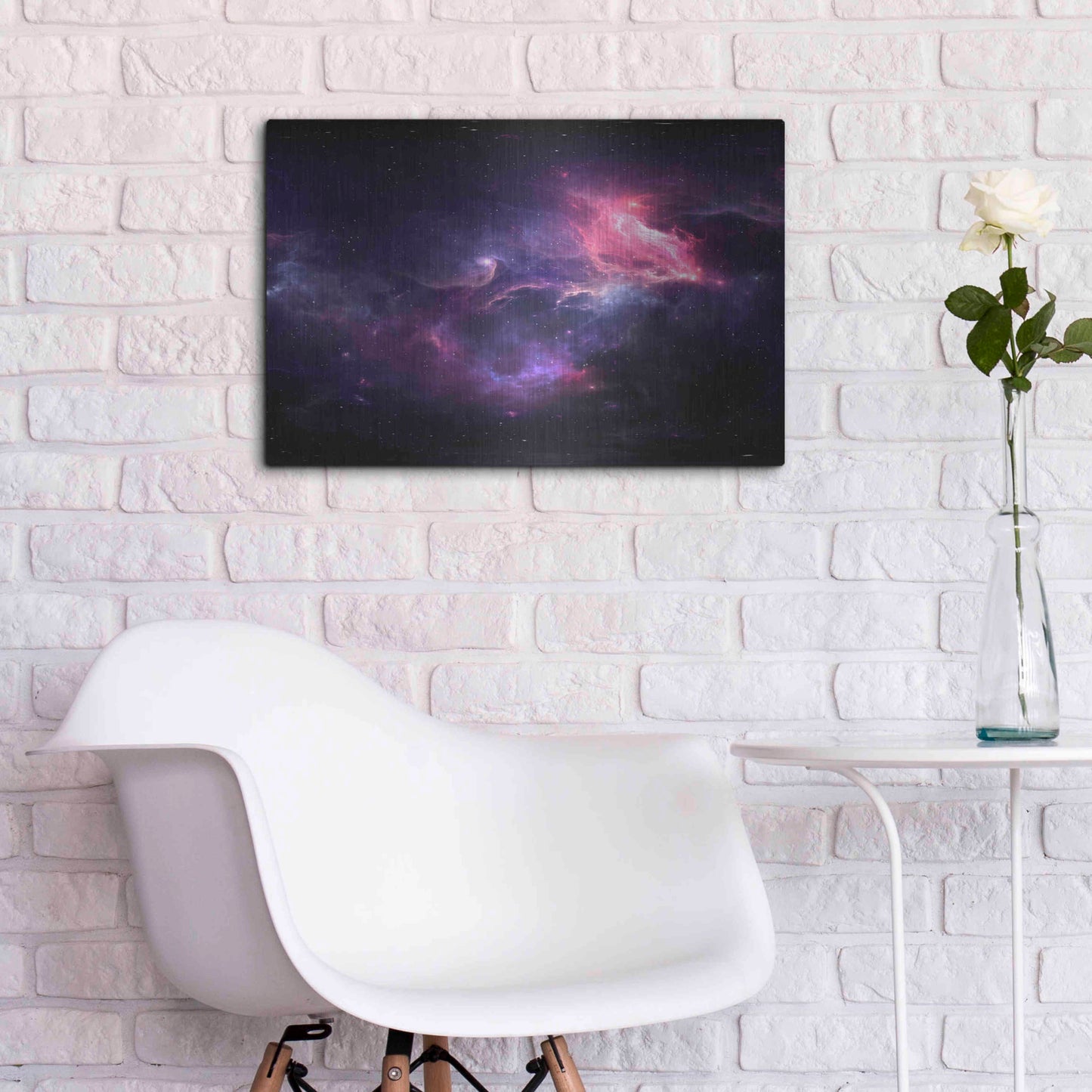 Luxe Metal Art 'Sublime Space Crop' by Luxe Portfolio, Metal Wall Art,24x16