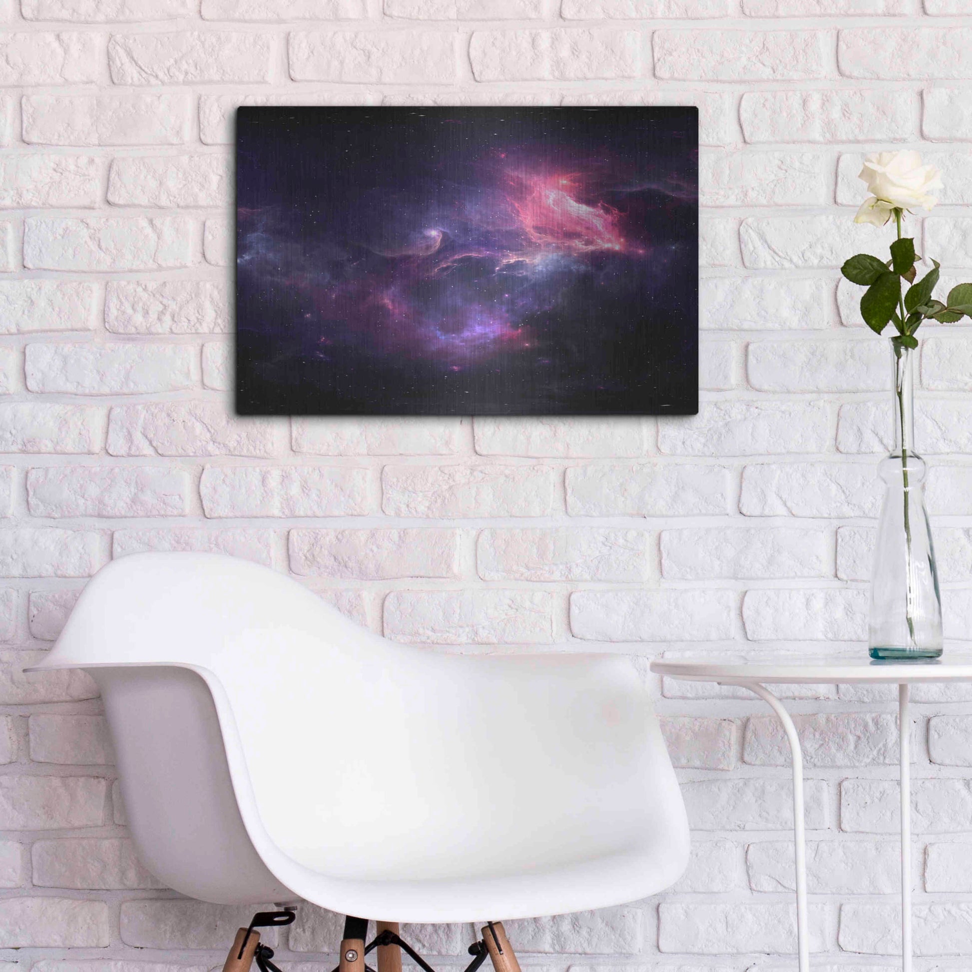 Luxe Metal Art 'Sublime Space Crop' by Luxe Portfolio, Metal Wall Art,24x16