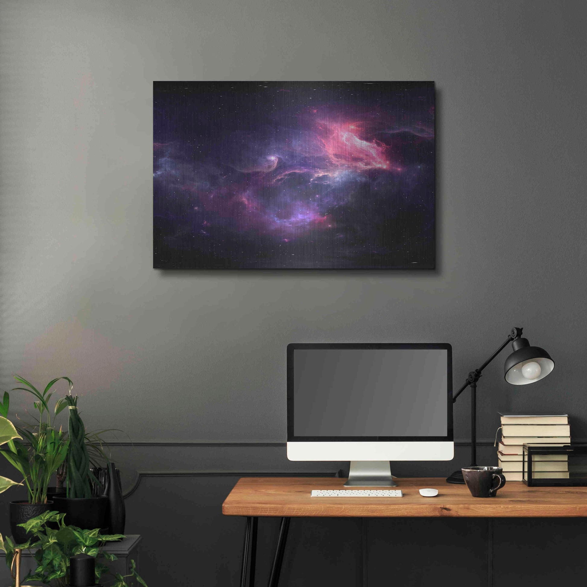 Luxe Metal Art 'Sublime Space Crop' by Luxe Portfolio, Metal Wall Art,36x24