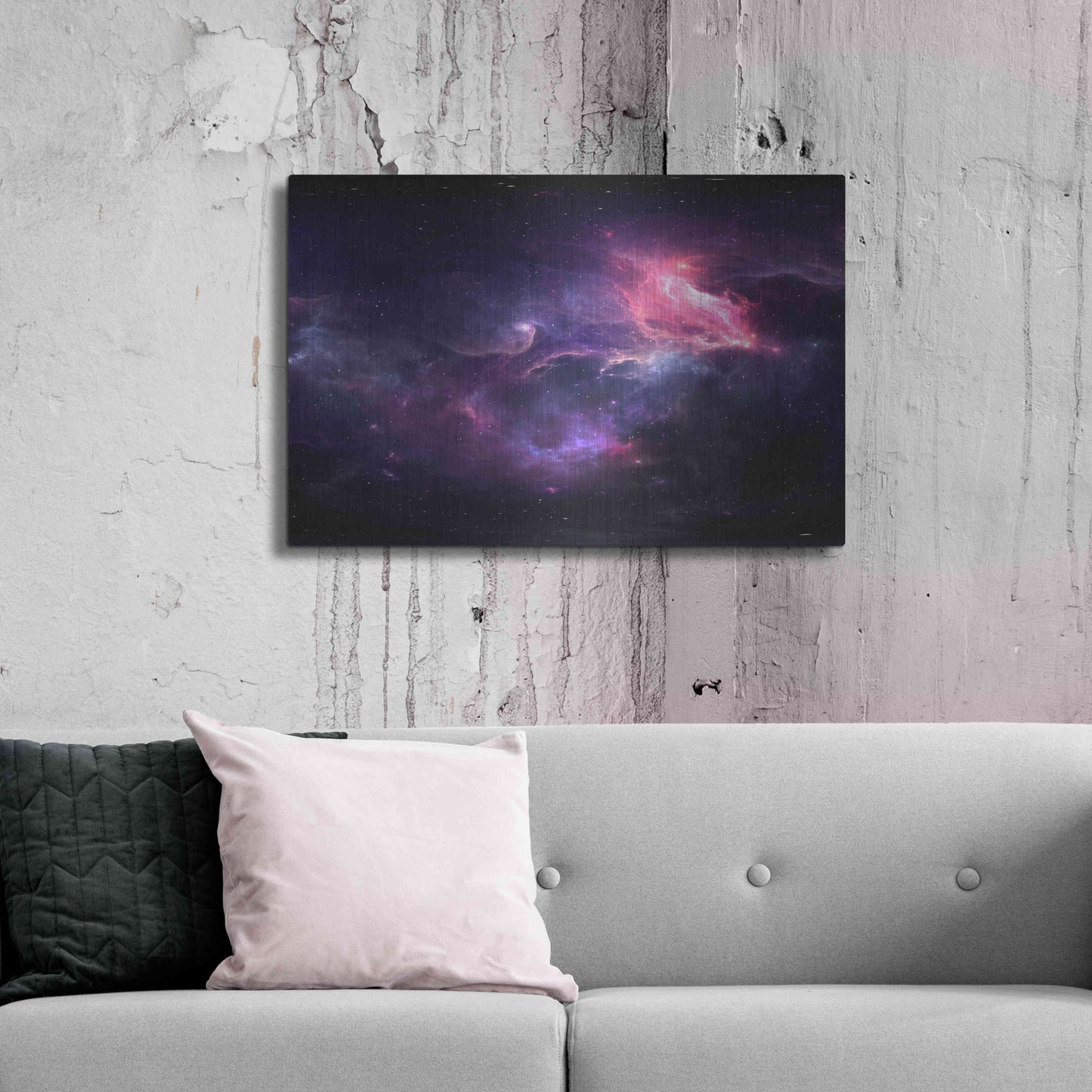 Luxe Metal Art 'Sublime Space Crop' by Luxe Portfolio, Metal Wall Art,36x24